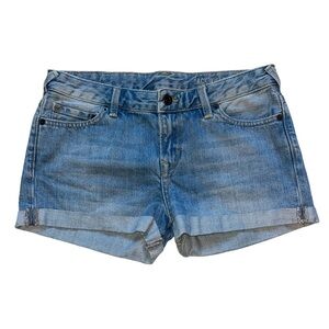 Jack Wills Cuffed Denim Shorts